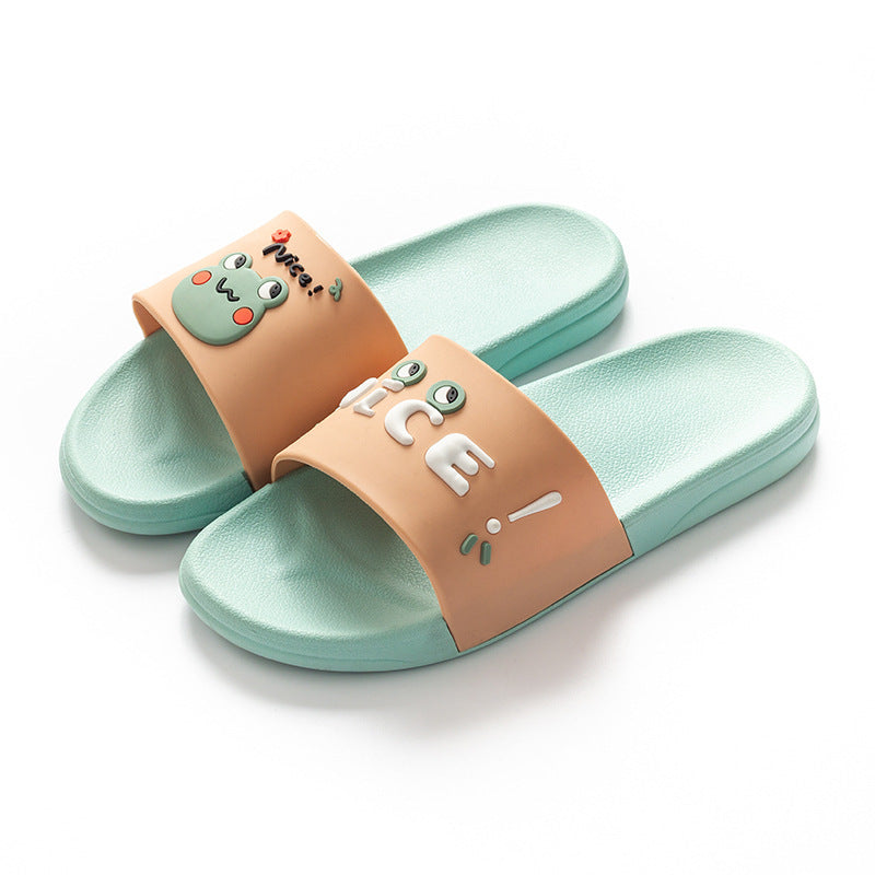 Female Summer Cartoon Bathroom House Slippers ARZ