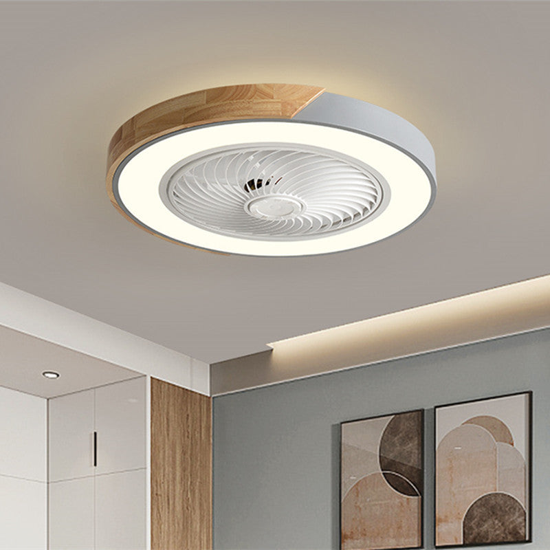 Rotating Air Guide Electric Hanging Fan Lamp ARZ