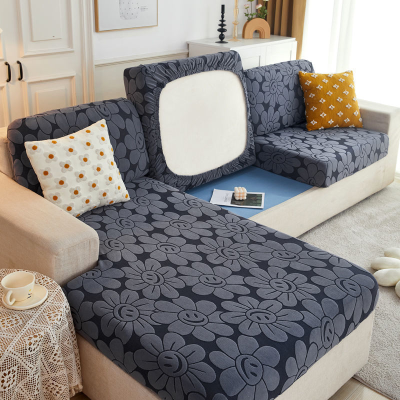 Cross Border High Elastic Knitted Sofa Cushion Cover Three-dimensional Jacquard ARZ