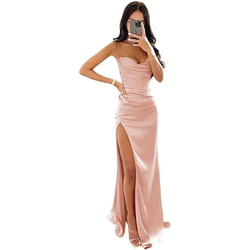 European And American Women's Clothing Sleeveless Camisole Evening Dress ARZ