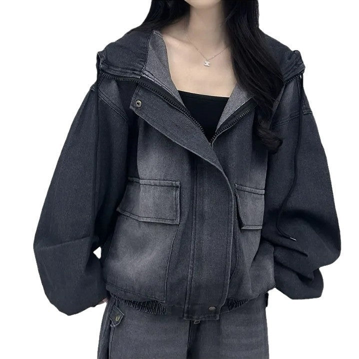 Denim Jacket Coat Women's Small ARZ