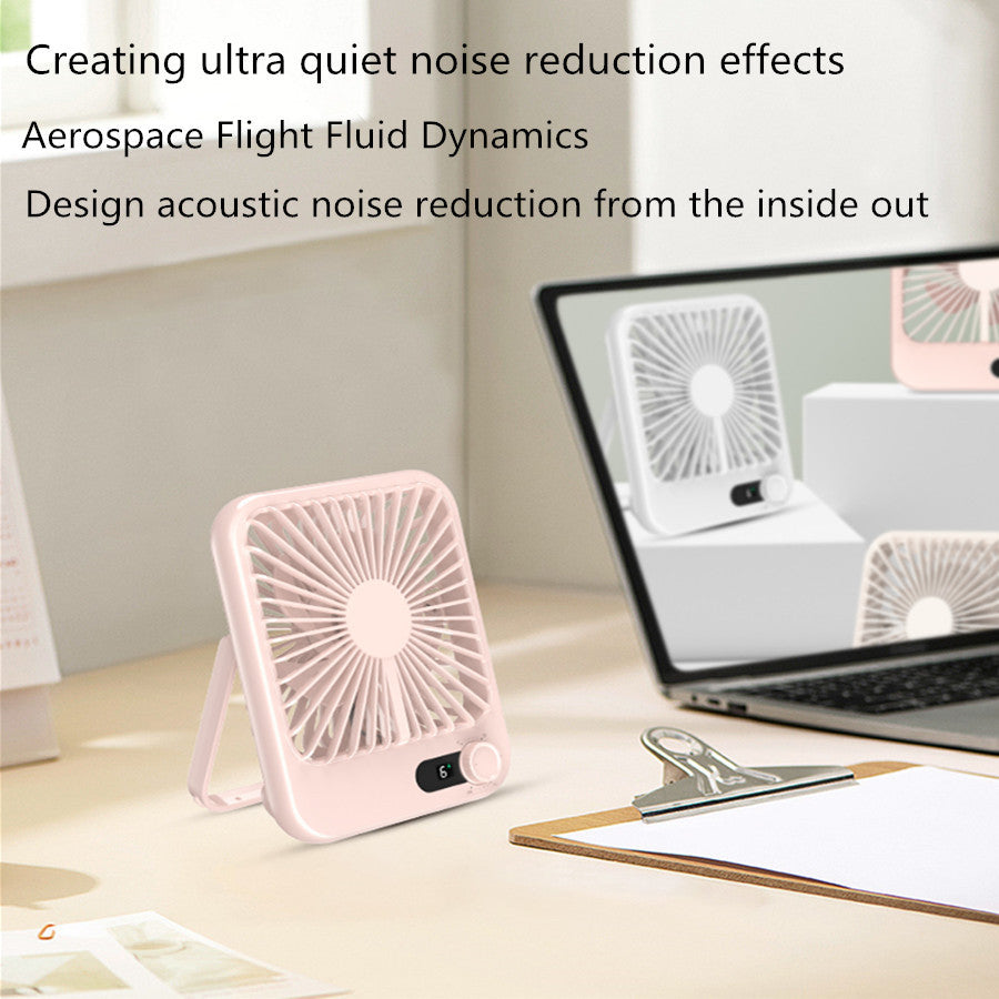 Portable Mini Hand Clip Fan USB Charging Quiet Desktop Electric Fan High Quality Student Dormitory Small Cooling Ventilador Fans ARZ