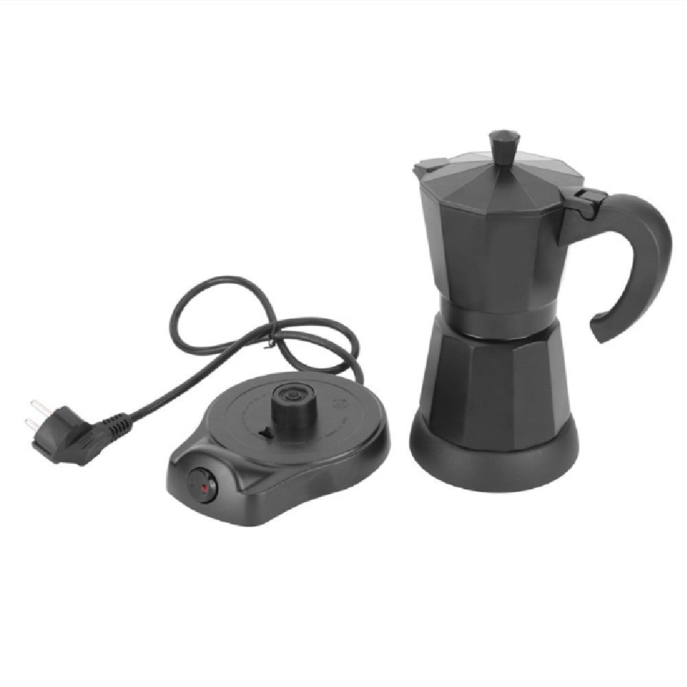 Aluminum Electric Heating Moka Pot Italian European Plug Coffee Making Machine ARZ