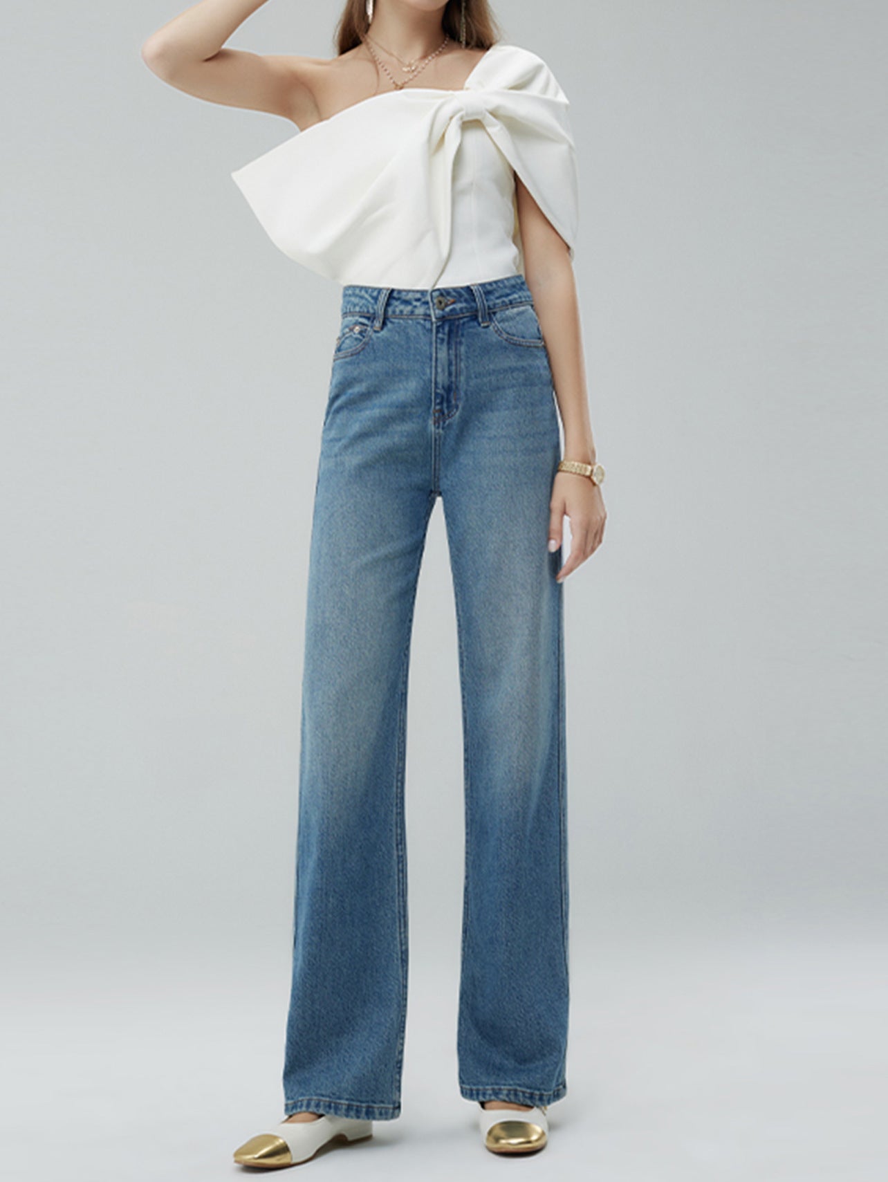 Casual All-match Wide Leg Pants Women ARZ