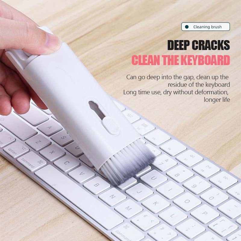 Multifunctional Bluetooth Headset Cleaning Pen Set Keyboard Cleaner Cleaning Tools Cleaner Keycap Puller Kit ARZ