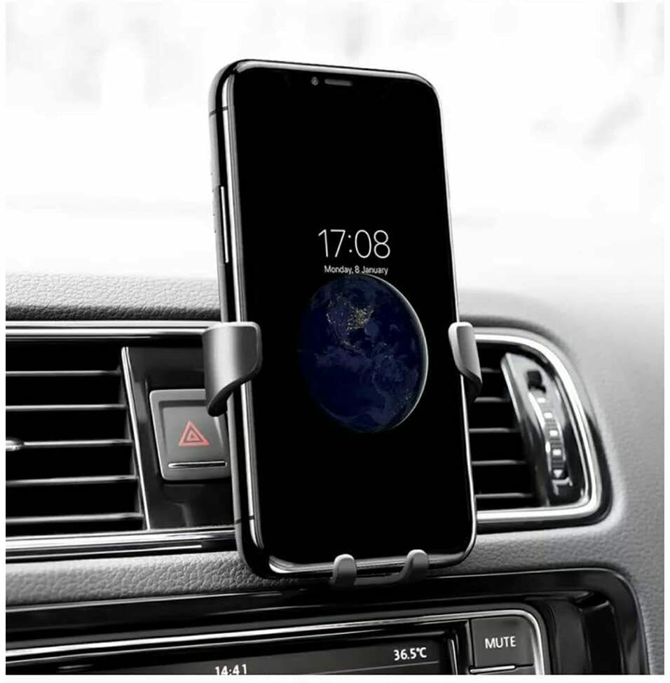 Universal Car Mount Holder Stand Air Vent Cradle For Mobile Cell Phone Gravity Car Mount Air Vent Phone Holder For I Phone X XR XS Max S Amsung S10 Note9 ARZ