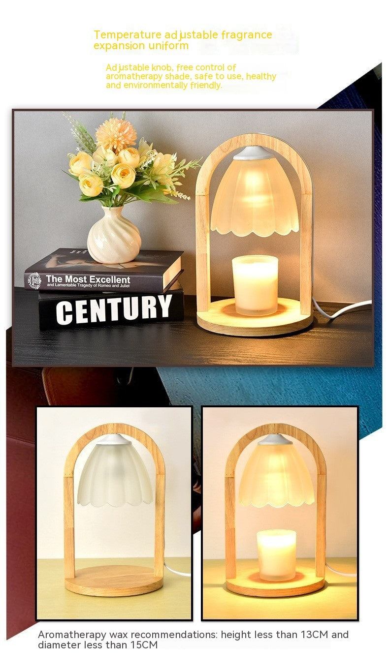 Fragrance Lamp New Chinese Melting Candle Lamp Bedroom Adjustable Light Melting Wax Lamp ARZ