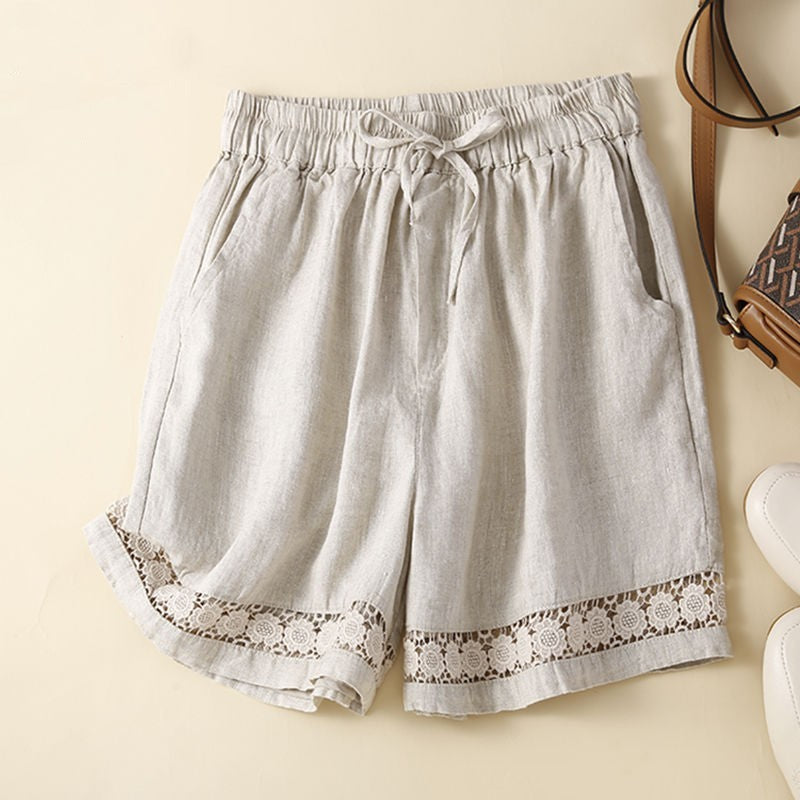 Summer Thin Linen Shorts For Women ARZ