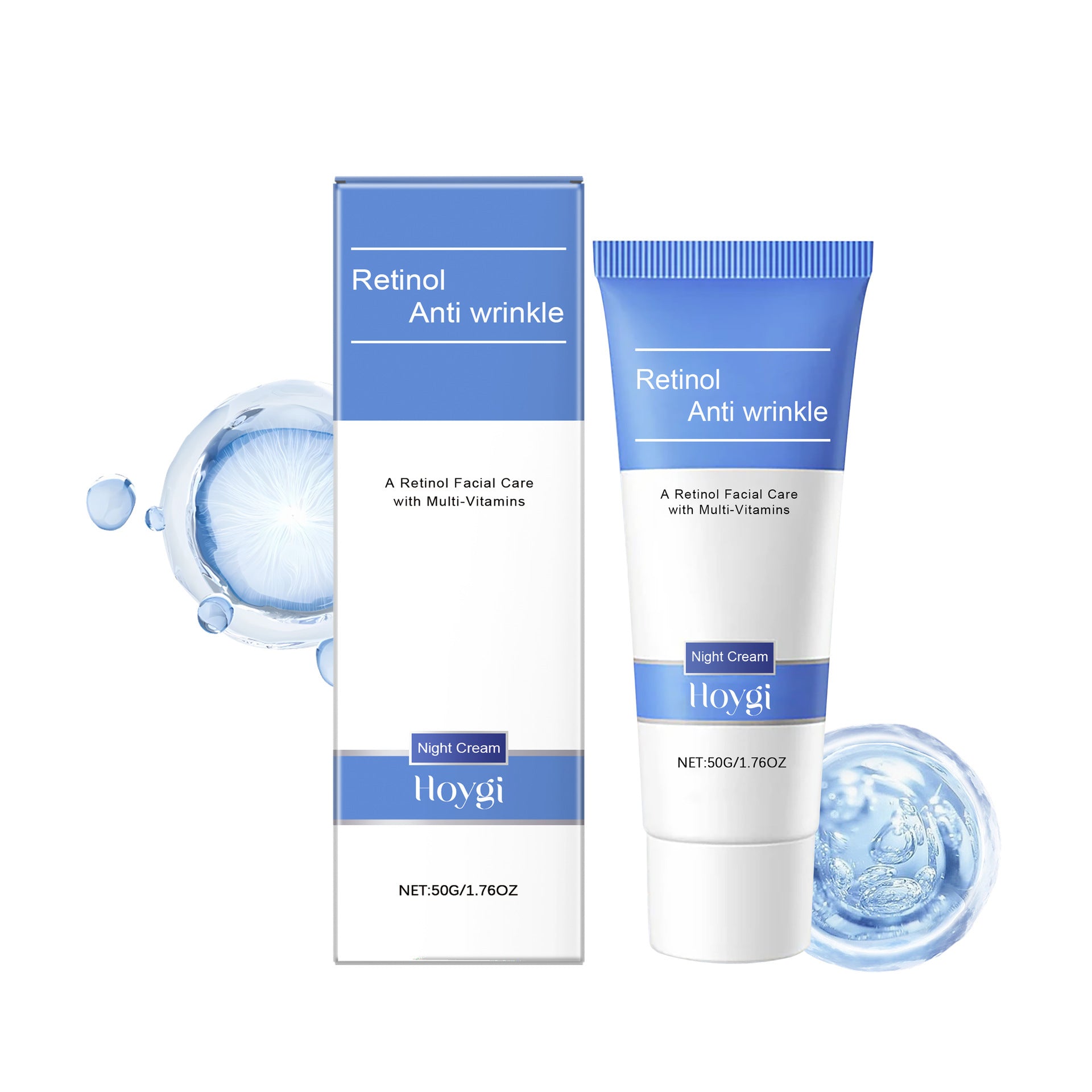 Hydrating Nourishing Brightening Facial Skin Elastic Moisturizing Night Skin Care Cream ARZ