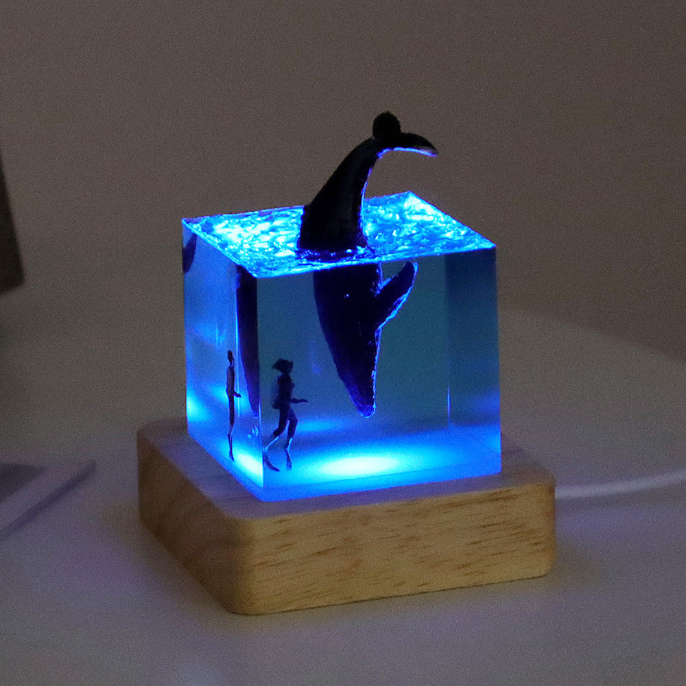 Cube Decoration Luminous Mini Small Night Lamp ARZ