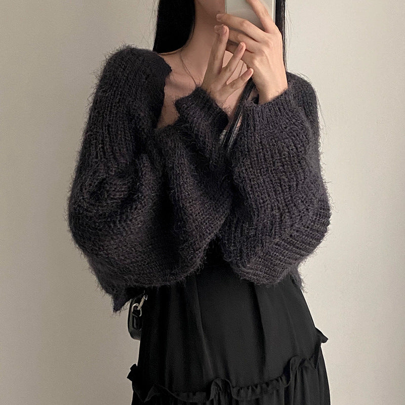 Lazy Fashion Knitted Cardigan For Women ARZ