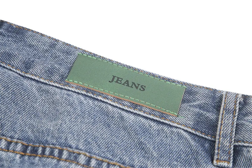 Punk Washed And Worn Jeans Fashion Brand High Street Women ARZ