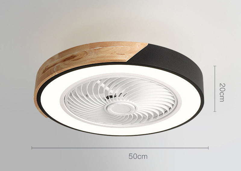 Rotating Air Guide Electric Hanging Fan Lamp ARZ