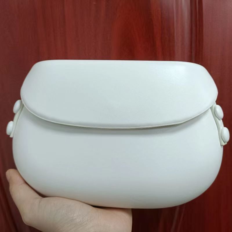 Candy Color Cute Shell Bag Ins Fashion Saddle Bags Women Shoulder Messenger Bag ARZ