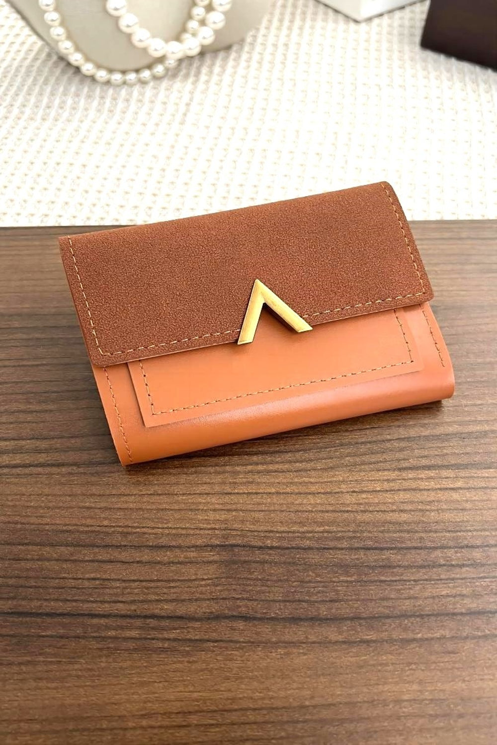 Zenana Compact Trifold Wallet Trendsi