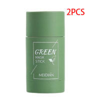 Cleansing Green Tea Mask Clay Stick Oil Control Anti-Acne Whitening Seaweed Mask Skin Care ARZ