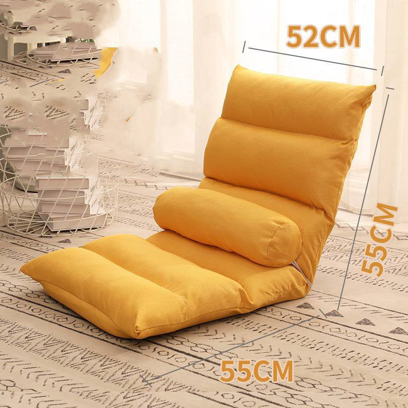 Bed Backrest Floor Small Sofa Folding Single Bay Window Computer Recliner ARZ