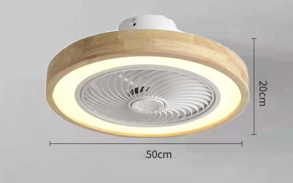 Rotating Air Guide Electric Hanging Fan Lamp ARZ