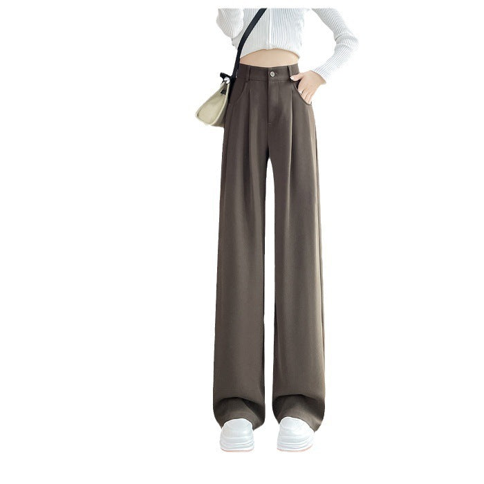 New High Waist Drooping Suit Pants Women ARZ