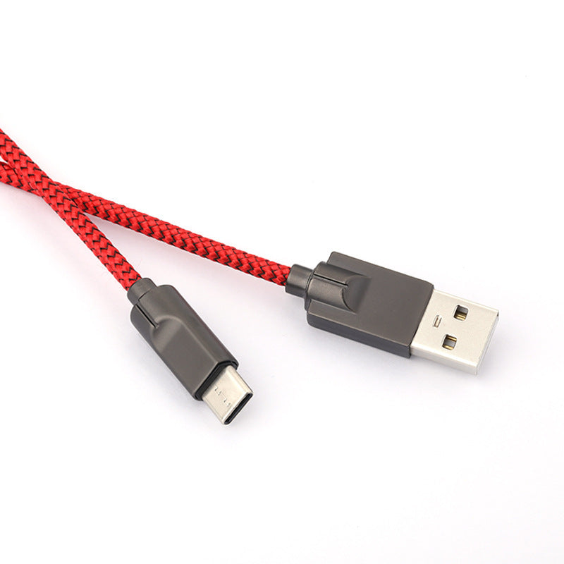 Compatible with Apple , Suitable For Apple Android TYPE-C Zinc Alloy Data Cable ARZ