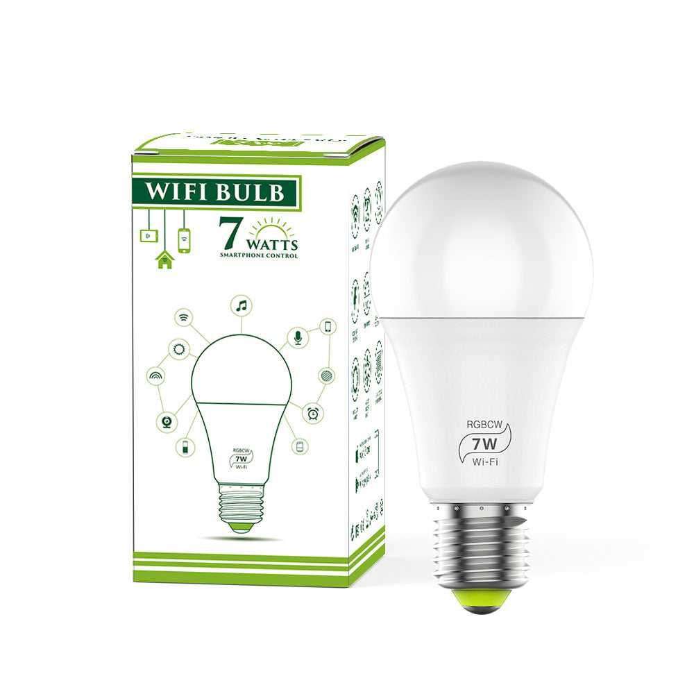 LED Smart Wifi Bulb Supports Alexa And Googleled Voice Control Colorful Lights ARZ