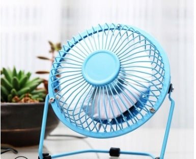 Four Inch Mini USB Iron Aluminum Leaf Office Computer Coolingquiet Fan ARZ