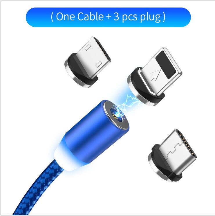 Compatible with Apple , YBD 1m magnetic LED charging cable ARZ