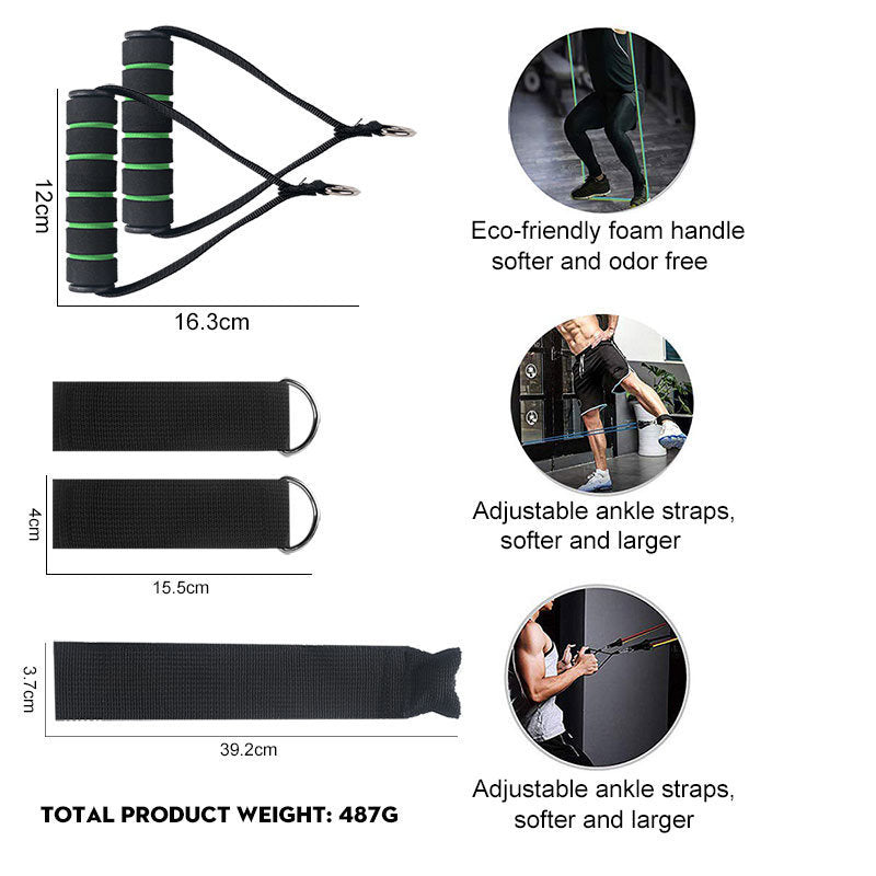 Pull Rope Elastic Rope Strength Training Set ARZ