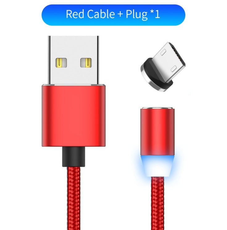 Compatible with Apple , YBD 1m magnetic LED charging cable ARZ