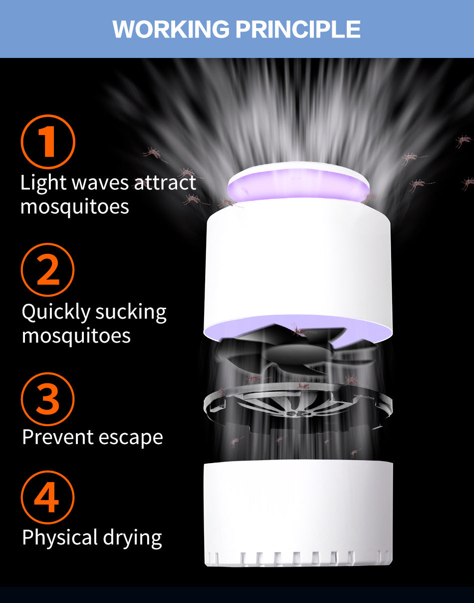 USB 5V Mosquito Killer Light Fly Killers Electric Insect Trap Lamp LED Bug Zapper UV LED Night Light Mosquito Repellent Lamp ARZ