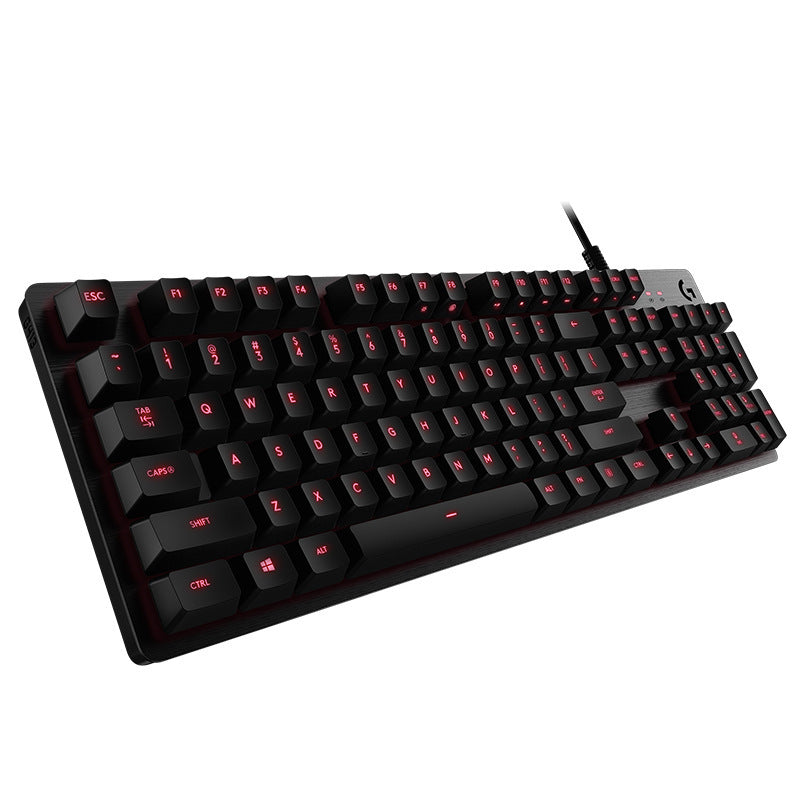 G413 Gaming Electronic Sports Mechanical Keyboard Desktop Backlight 104 Key Metal Panel ARZ