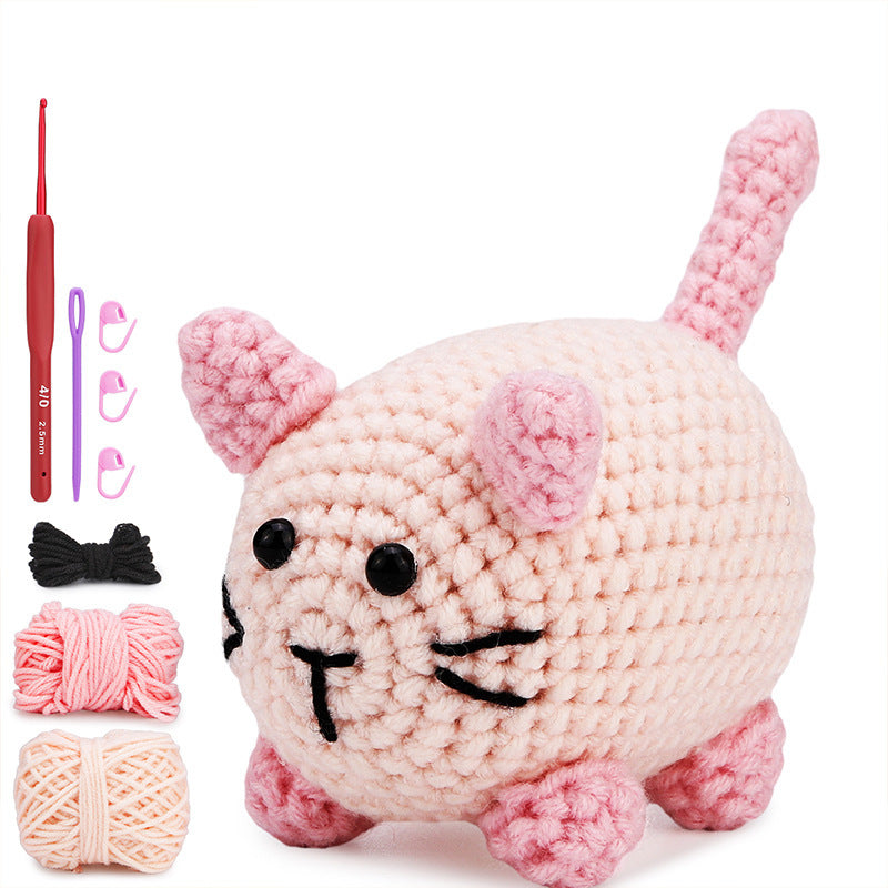 Cat Series Crochet Doll Handmade Gift Set ARZ