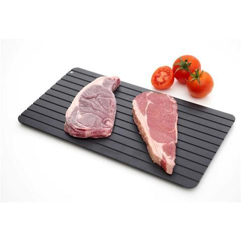 Fast Defrosting Tray Thaw  Kitchen Quick Aluminum Thaw Plate ARZ