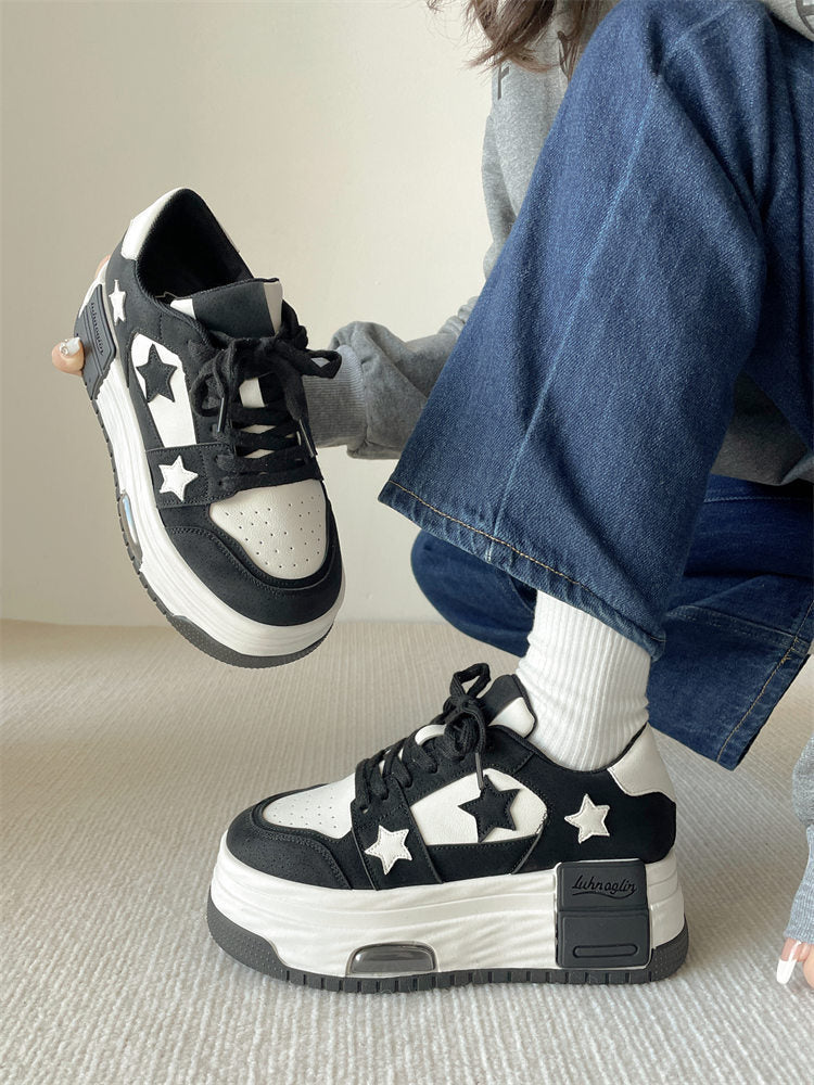 All-match Thick Bottom Increased Hong Kong Style Lightweight Sneakers ARZ