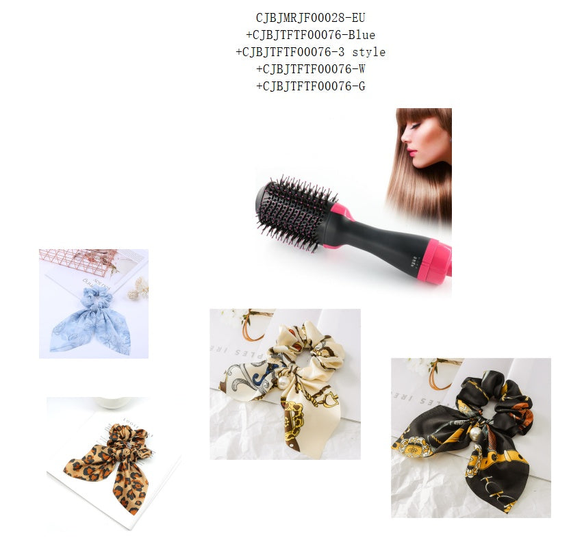 One-Step Electric Hair Dryer Comb Multifunctional Comb Straightener Hair Curling ARZ