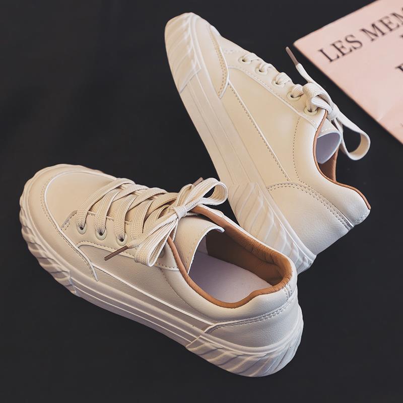 White shoes casual ins flat shoes ARZ