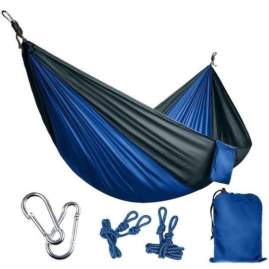 Backpacking Hammock - Portable Nylon Parachute Outdoor Double Hammock ARZ