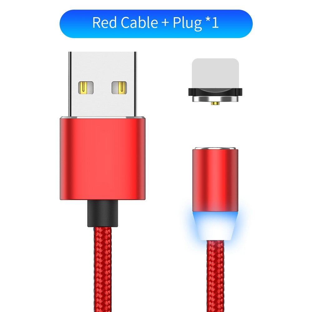 Compatible with Apple , YBD 1m magnetic LED charging cable ARZ