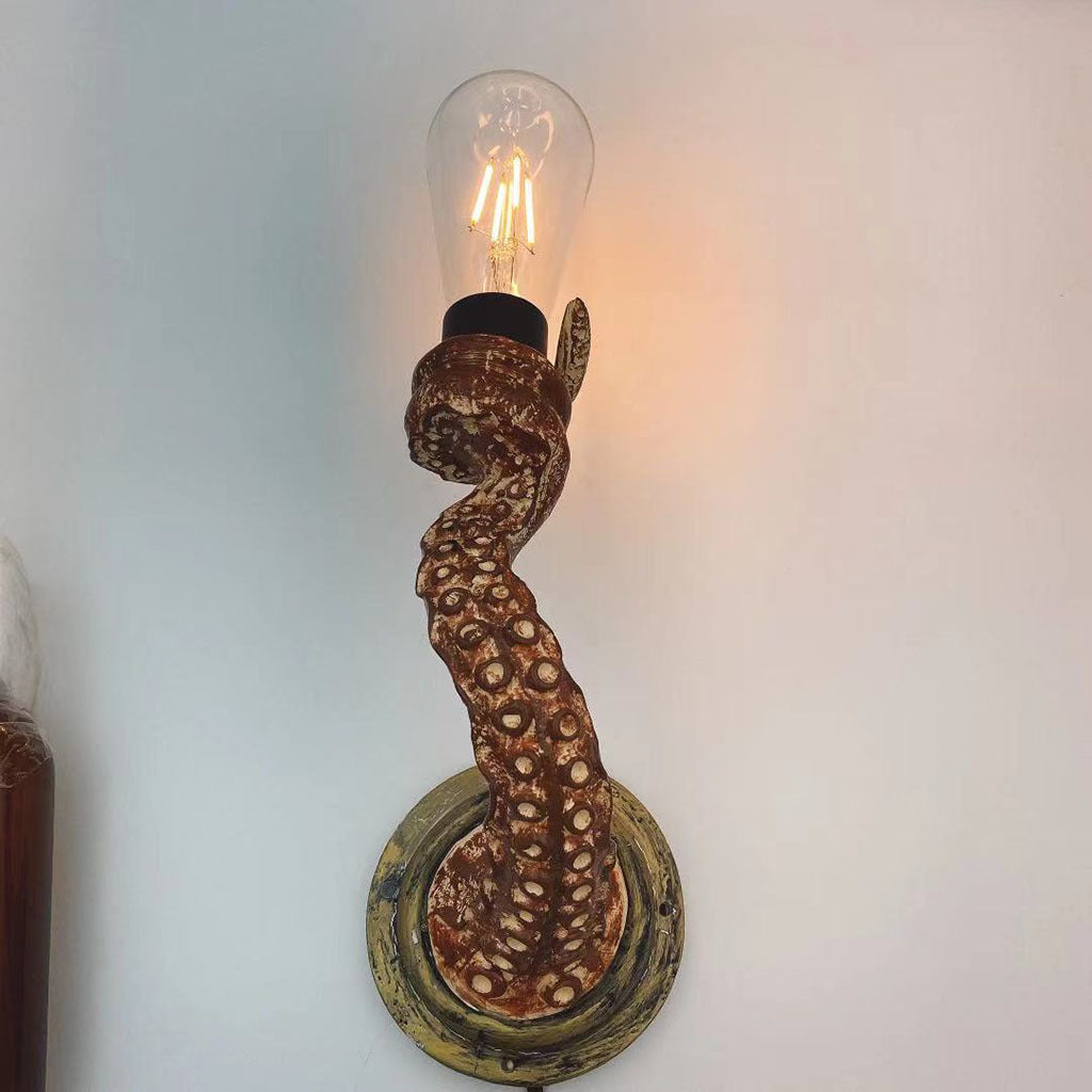 Retro Octopus Electric Light Tentacle Wall Sconces Lamp for Home Decor ARZ