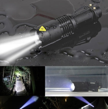 Telescopic zoom LED flashlight ARZ