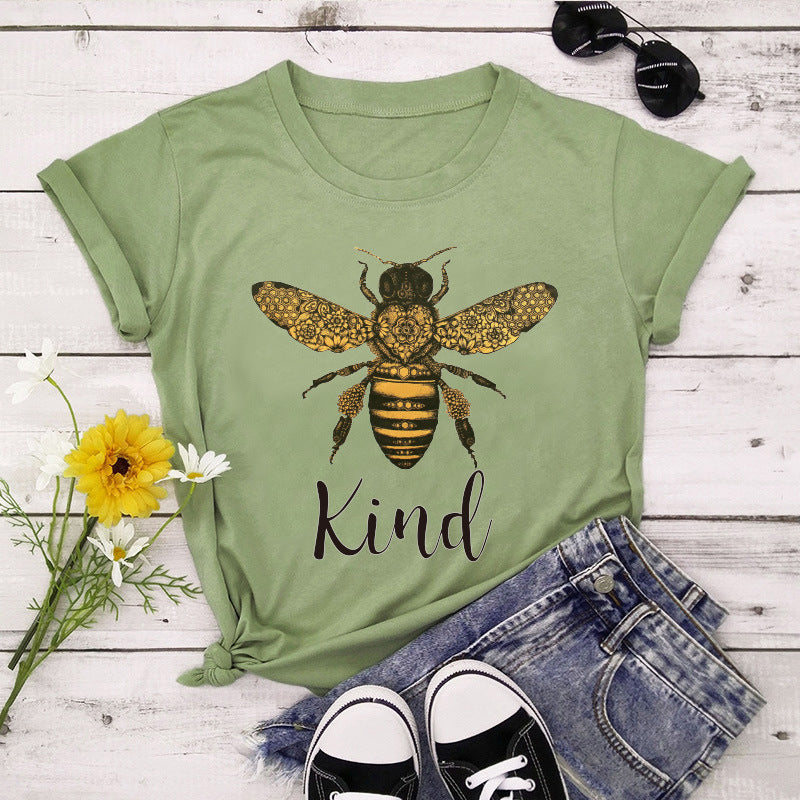 Bee print T-shirt ARZ