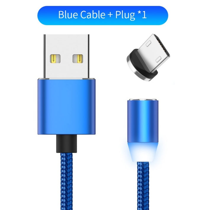 Compatible with Apple , YBD 1m magnetic LED charging cable ARZ