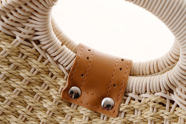 Rattan handbag ARZ