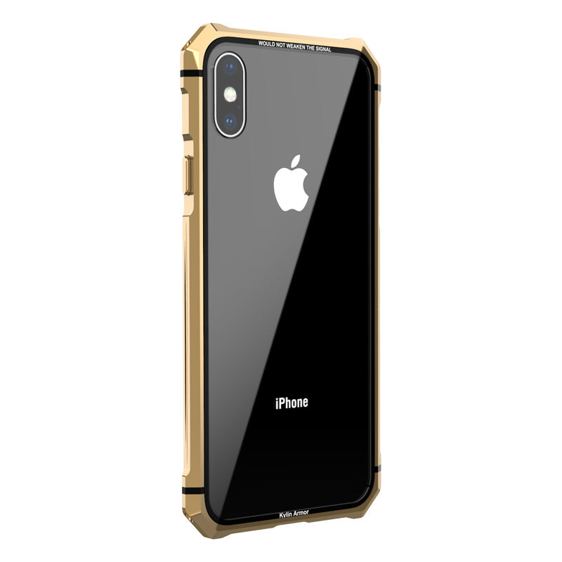 Transparent tempered glass phone case ARZ