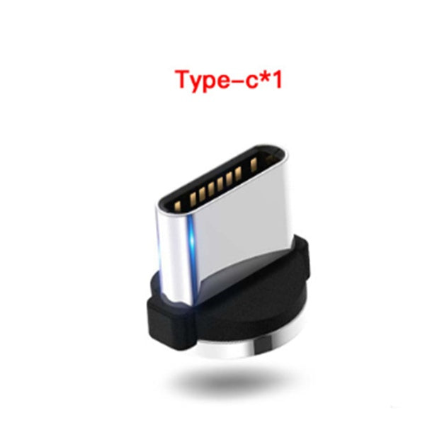 Compatible with Apple, Flowing Ligh Magnetic Streamer Data Line Cable for Iphone Android Typec ARZ