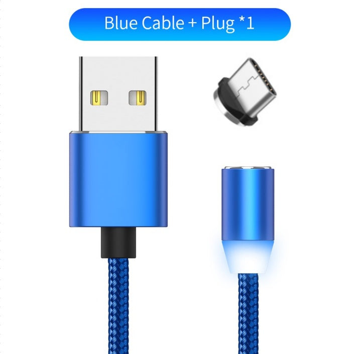 Compatible with Apple , YBD 1m magnetic LED charging cable ARZ