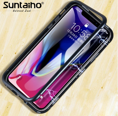 Compatible With , Suntaiho Magnetic Adsorption  Case For   For  Case Magnetic Tempered Glass Back   Case For ARZ