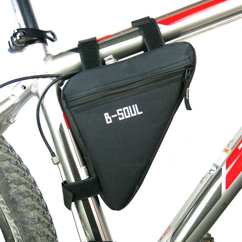 Saddle bag riding bicycle mountain bike bag triangle tool kit upper tube beam bag bicycle equipment accessories ARZ