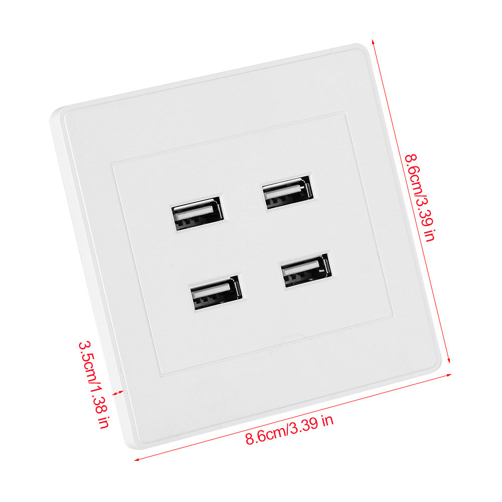 USB charging wall socket panel ARZ