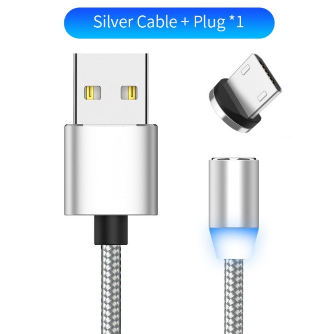 Compatible with Apple , YBD 1m magnetic LED charging cable ARZ